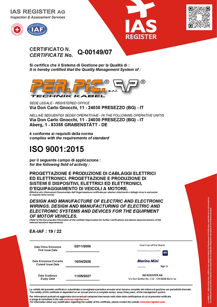 Certificate no. Q-00149/07